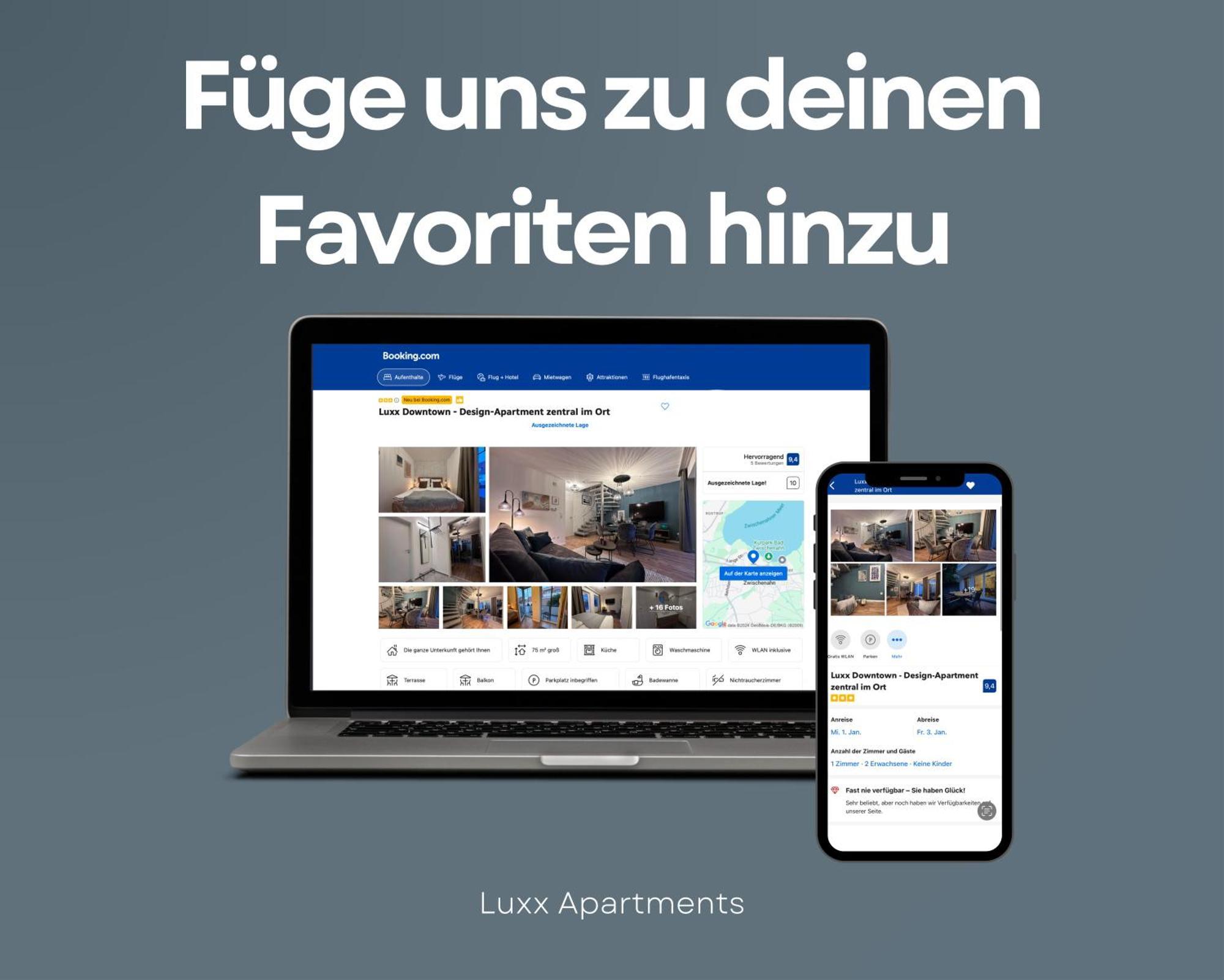 Luxx Downtown - Design-Apartment Zentral Im Ort Bad Zwischenahn Buitenkant foto